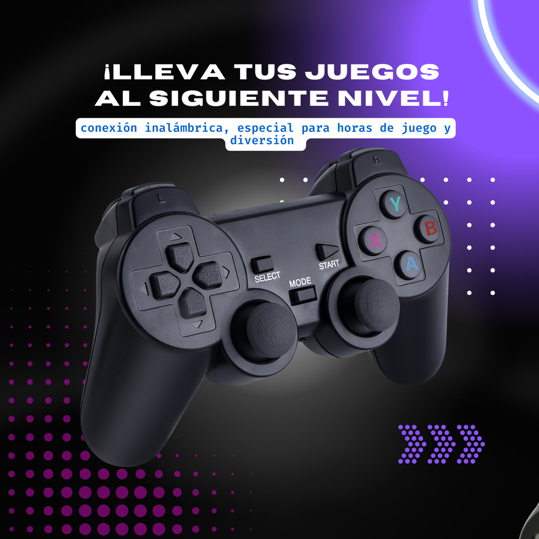 Consola Retro Game Stick +40.000 Videojuegos
