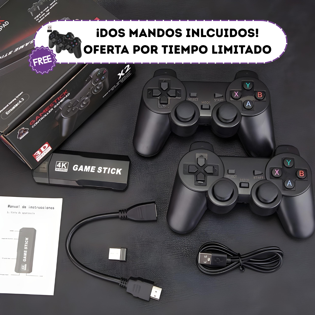 Consola Retro Game Stick +40.000 Videojuegos