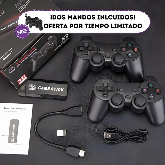 Consola Retro Game Stick +40.000 Videojuegos