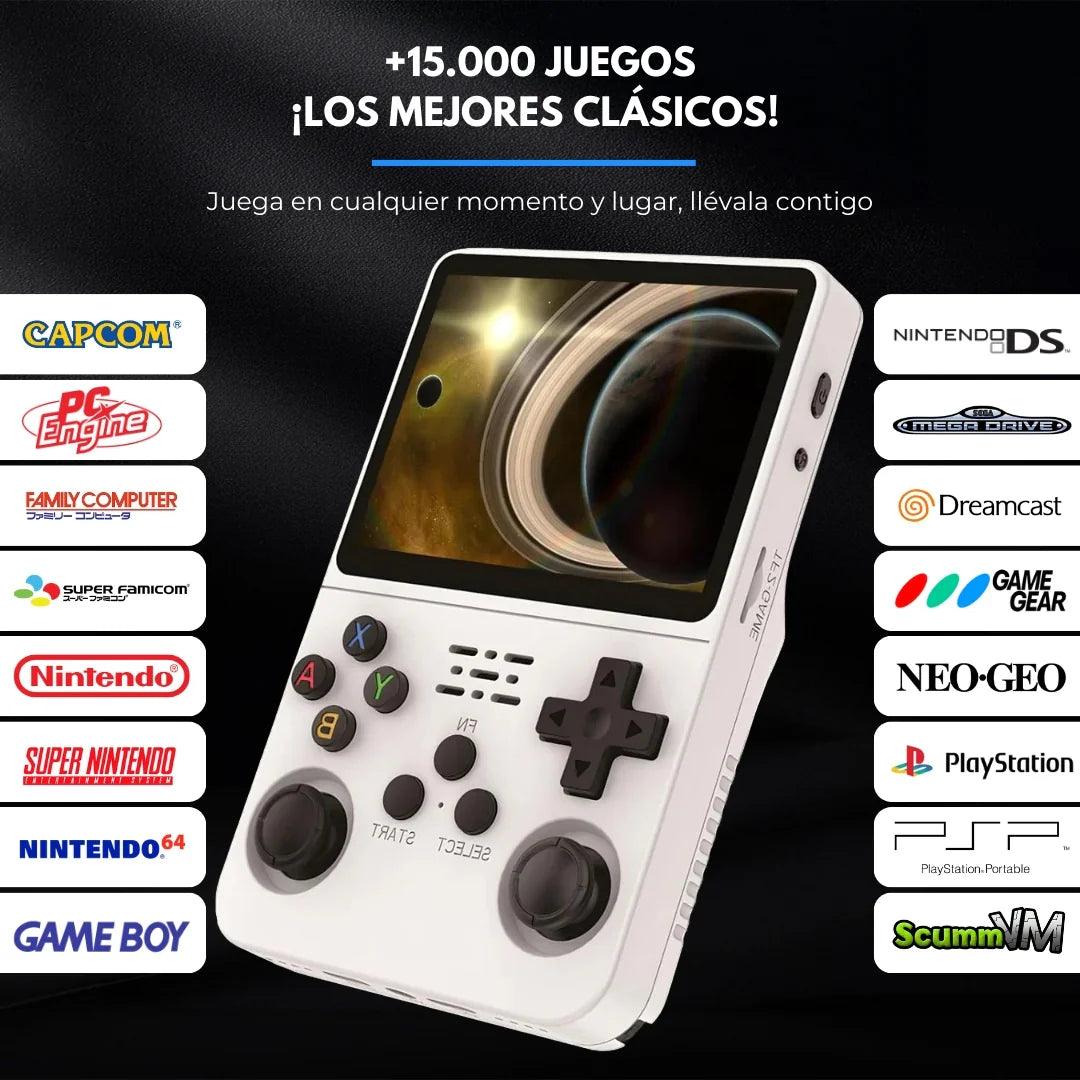 Consola Games Retro 90s Portatil +10.000 Videojuegos